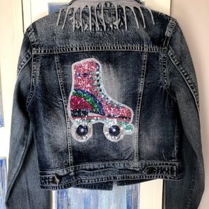 Re-Designed  (Upcycled) Jean Jacket